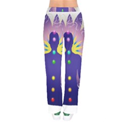 Women Velvet Drawstring Pants 