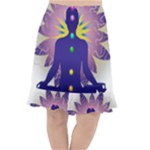 Chakra Fishtail Chiffon Skirt