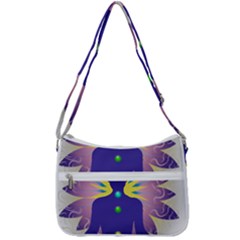 Zip Up Shoulder Bag 