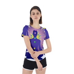 Back Cut Out Sport T-Shirt 