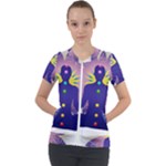 Chakra Short Sleeve Zip Up Jacket