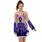 Chakra Kimono Sleeves Boho Dress