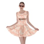 Peaches and Cream Butterfly Print Skater Dress