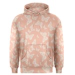 Peaches and Cream Butterfly Print Men s Core Hoodie