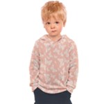 Peaches and Cream Butterfly Print Kids  Overhead Hoodie