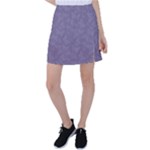 Grape Compote Butterfly Print Tennis Skirt