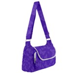 Violet Purple Butterfly Print Multipack Bag