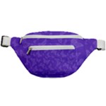 Violet Purple Butterfly Print Fanny Pack