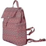 Boho Rustic Pink Buckle Everyday Backpack