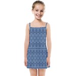 Boho Denim Blue Kids  Summer Sun Dress
