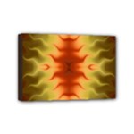 Red Gold Tie Dye Mini Canvas 6  x 4  (Stretched)