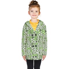 Kids  Double Breasted Button Coat 