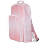 Fresh Pink Ombre Double Compartment Backpack