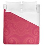 Blush Pink Octopus Swirls Duvet Cover (Queen Size)