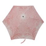 Pretty Pink Spirals Mini Folding Umbrellas