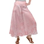 Pretty Pink Spirals Satin Palazzo Pants