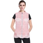 Pretty Pink Spirals Women s Puffer Vest