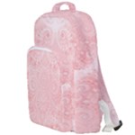 Pretty Pink Spirals Double Compartment Backpack