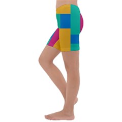 Kids  Lightweight Velour Capri Yoga Leggings 