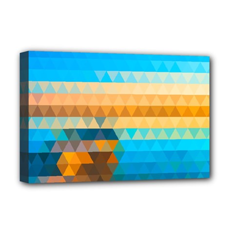 Mosaic  Deluxe Canvas 18  x 12  (Stretched) from ArtsNow.com