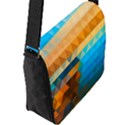 Flap Closure Messenger Bag (L) 