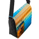 Flap Closure Messenger Bag (S) 