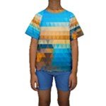 Mosaic  Kids  Short Sleeve Swimwear