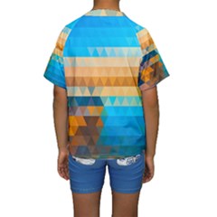Kids  Short Sleeve Swimwear 