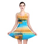 Mosaic  Reversible Skater Dress