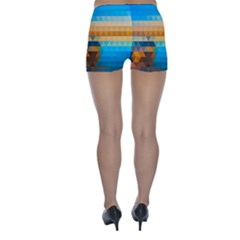 Skinny Shorts Front