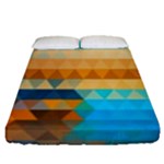 Mosaic  Fitted Sheet (Queen Size)