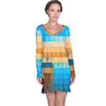 Mosaic  Long Sleeve Nightdress