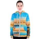 Mosaic  Women s Zipper Hoodie