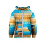 Mosaic  Kids  Zipper Hoodie