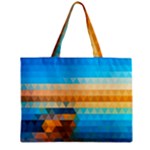 Mosaic  Zipper Mini Tote Bag