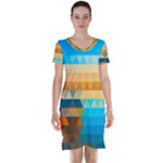 Mosaic  Short Sleeve Nightdress