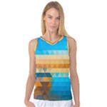 Mosaic  Women s Basketball Tank Top