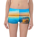 Mosaic  Boyleg Bikini Bottoms