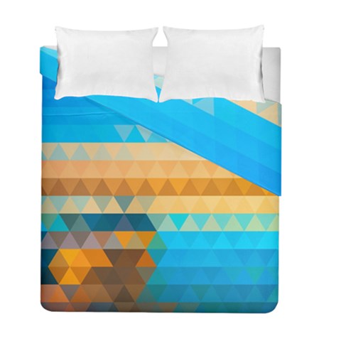 Mosaic  Duvet Cover Double Side (Full/ Double Size) from ArtsNow.com