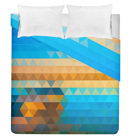 Mosaic  Duvet Cover Double Side (Queen Size) from ArtsNow.com
