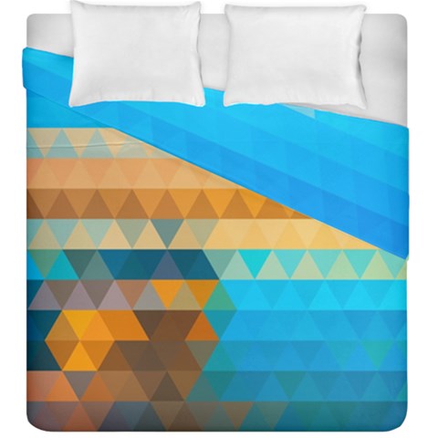 Mosaic  Duvet Cover Double Side (King Size) from ArtsNow.com