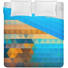 Mosaic  Duvet Cover Double Side (King Size) from ArtsNow.com