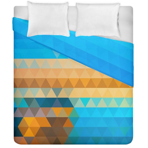 Mosaic  Duvet Cover Double Side (California King Size) from ArtsNow.com