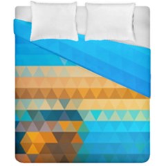 Mosaic  Duvet Cover Double Side (California King Size) from ArtsNow.com