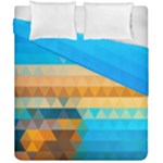 Mosaic  Duvet Cover Double Side (California King Size)