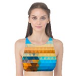 Mosaic  Tank Bikini Top