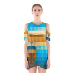 Shoulder Cutout One Piece Dress 