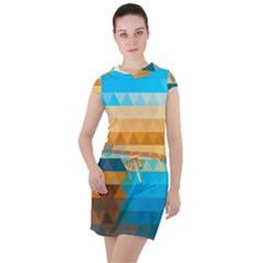 Drawstring Hooded Dress 
