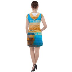 Drawstring Hooded Dress 