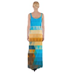 Thigh Split Maxi Dress 